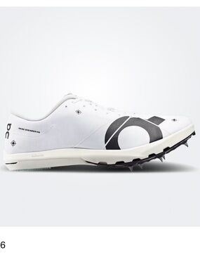 On Cloud Cloudspike 10000m Men's White and Mint Racing Spike